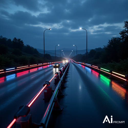 Enhancing Highway Safety with Smart Warning Lights